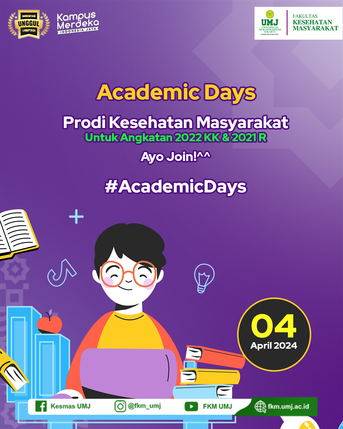 Academic Days Prodi Kesehatan Masyarakat Fakultas Kesehatan Universitas Muhammadiyah Jakarta Tahun 2024