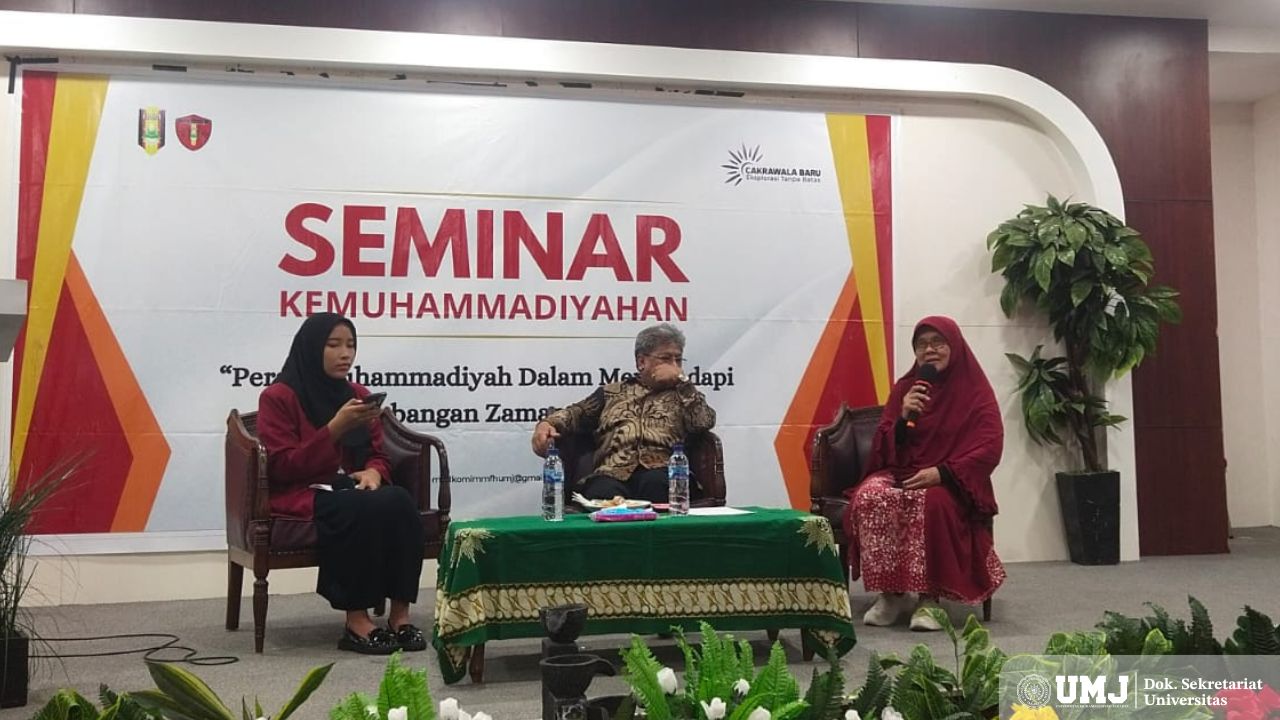 Seminar Kemuhammadiyahan IMM FH UMJ Bahas Peran Muhammadiyah Hadapi Perkembangan Zaman – UMJFEED